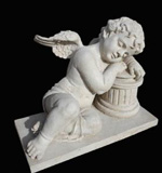 скульптура спящий ангел